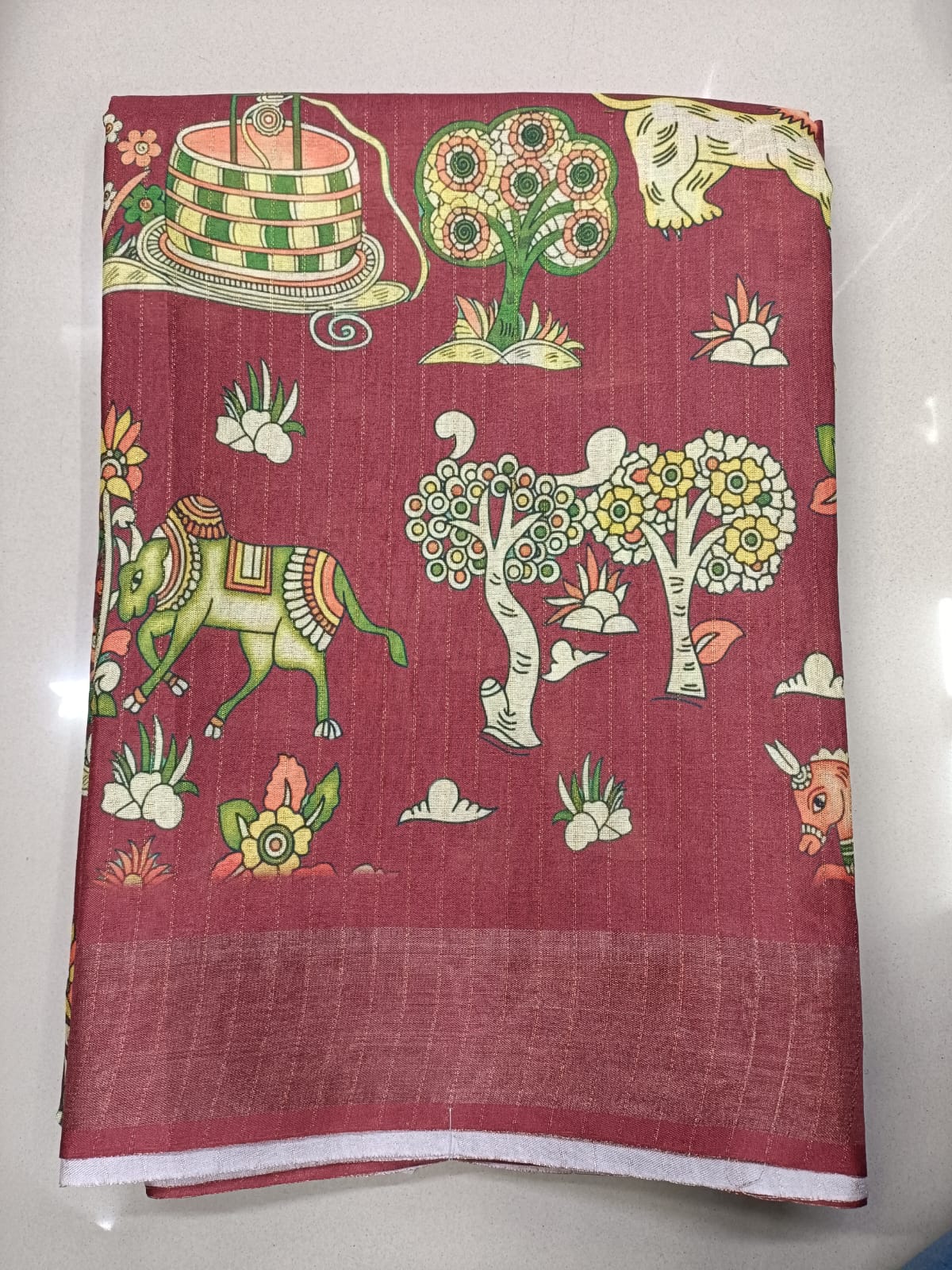 Handloom Recozari Saree - Design 25 | House of ShiVisha - House Of ShiVisha