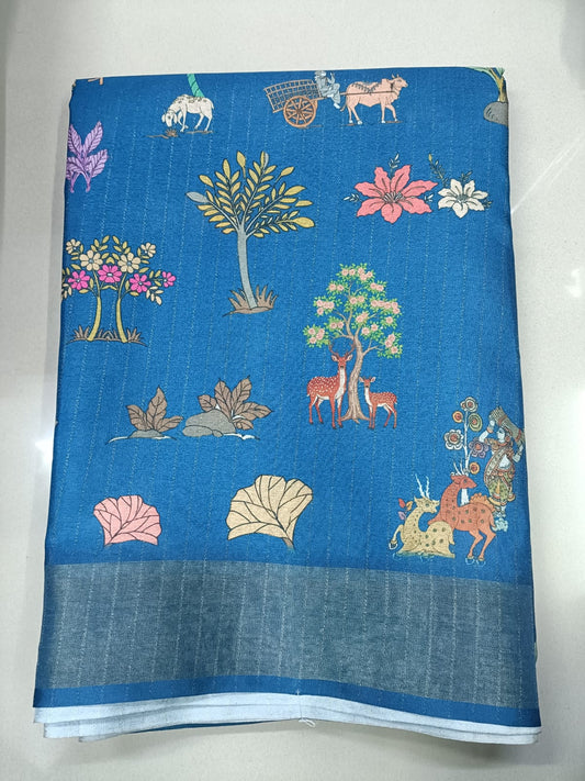 Handloom Recozari Saree - Design 5 | House of ShiVisha - House Of ShiVisha