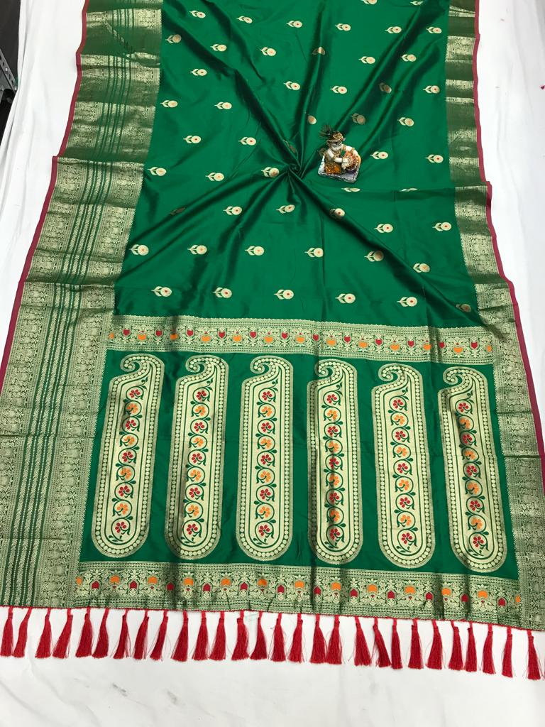 House of ShiVisha Dolly Catalogue – Banarasi Lichi Silk Designer Saree Collection - House Of ShiVisha