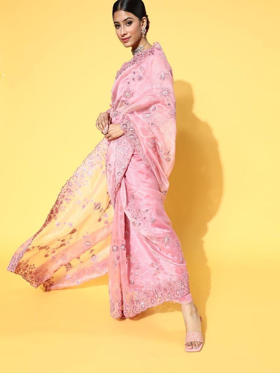 House of ShiVisha Super Hit Silk Designer Party Wear Saree – ZNX Catalogue - House Of ShiVisha