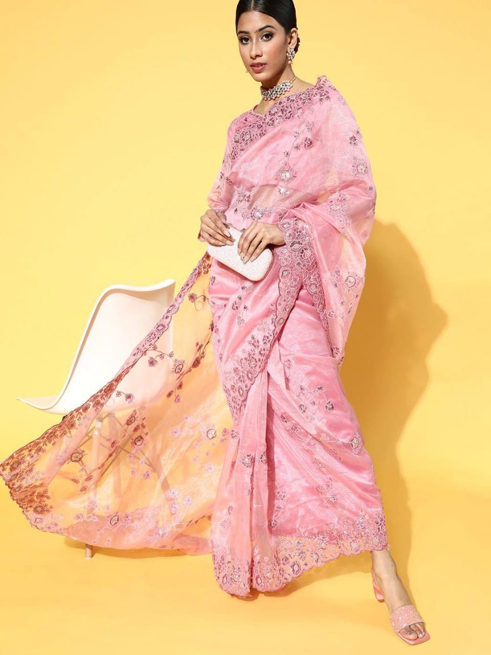 House of ShiVisha Super Hit Silk Designer Party Wear Saree – ZNX Catalogue - House Of ShiVisha