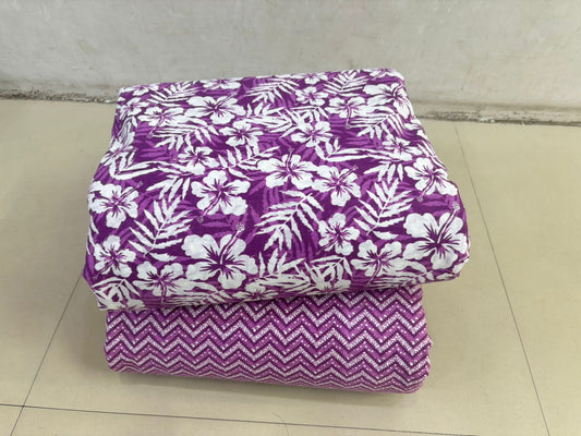 Jaipuri Cotton Block Print Fabric – 10 Meter Set (Design 17) - House Of ShiVisha10 meter setbest sellerblock print
