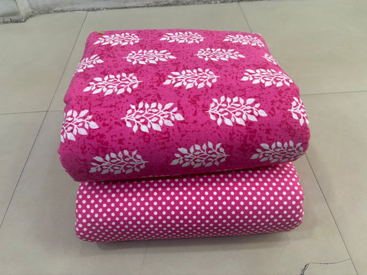 Jaipuri Cotton Block Print Fabric – 10 Meter Set (Design 18) - House Of ShiVisha10 meter setbest sellerblock print