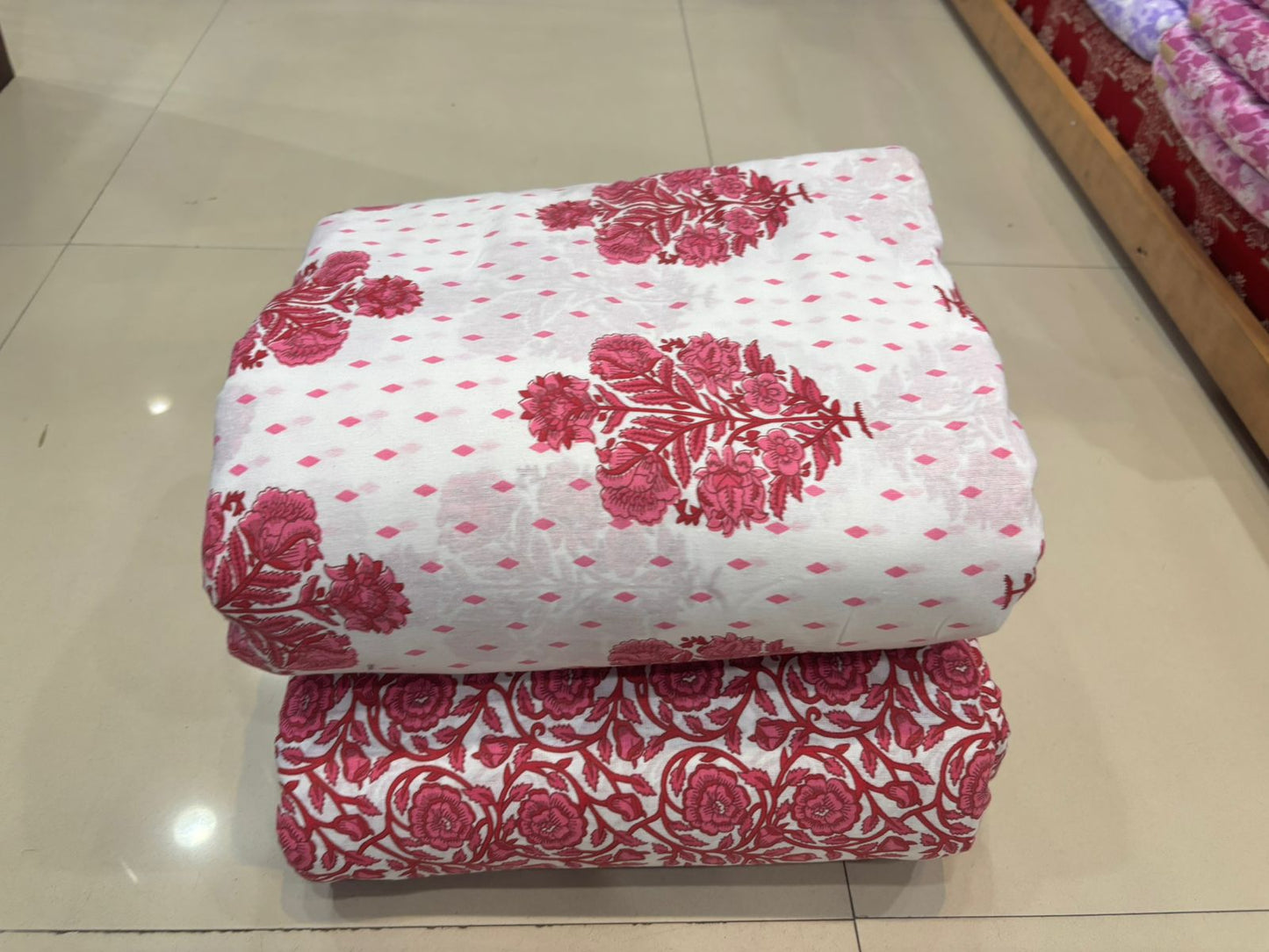 Jaipuri Cotton Block Print Fabric – 10 Meter Set (Design 20) - House Of ShiVisha10 meter setbest sellerblock print