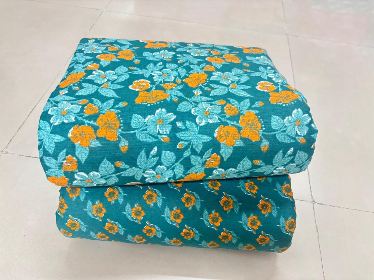 Jaipuri Cotton Block Print Fabric – 10 Meter Set (Design 21) - House Of ShiVisha10 meter setbest sellerblock print