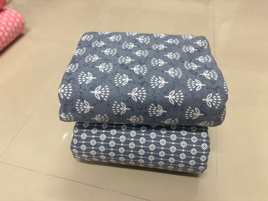 Jaipuri Cotton Block Print Fabric – 10 Meter Set (Design 23) - House Of ShiVisha10 meter setbest sellerblock print