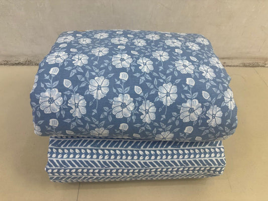 Jaipuri Cotton Block Print Fabric – 10 Meter Set (Design 26) - House Of ShiVisha10 meter setbest sellerblock print