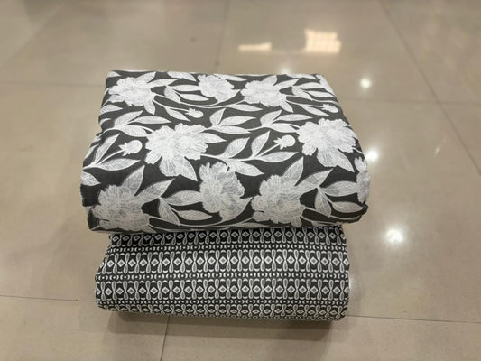 Jaipuri Cotton Block Print Fabric – 10 Meter Set (Design 39) - House Of ShiVisha10 meter setbest sellerblock print