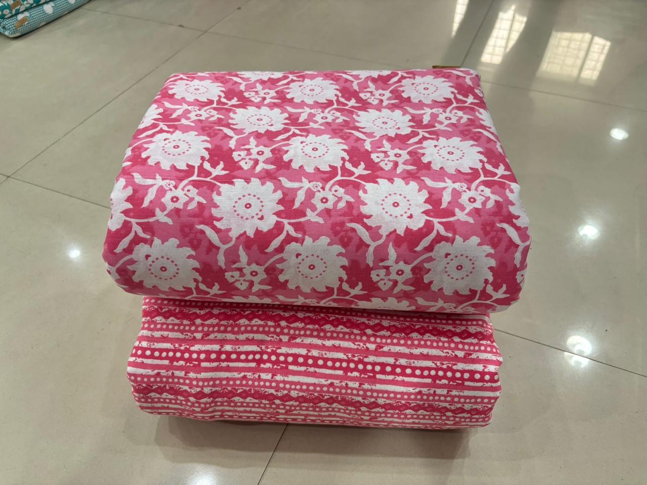 Jaipuri Cotton Block Print Fabric – 10 Meter Set (Design 65) - House Of ShiVisha10 meter setbest sellerblock print